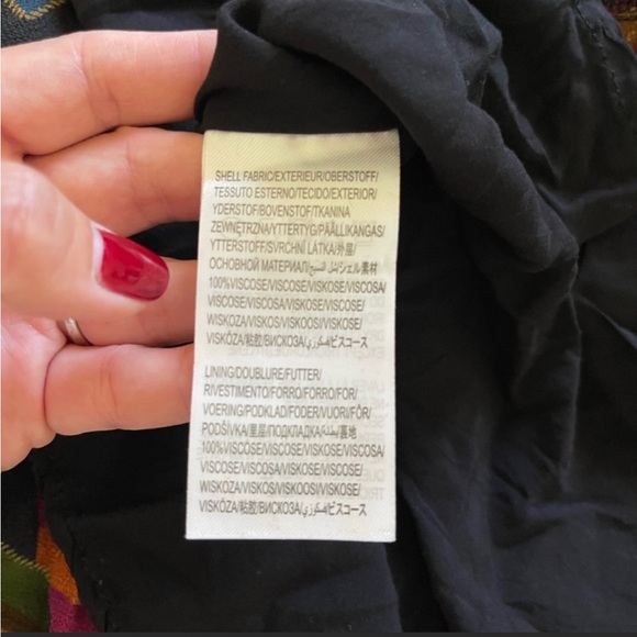 NWT FARM Rio Crazy Mix One-Shoulder Midi Dress Size S - Picture 14 of 14